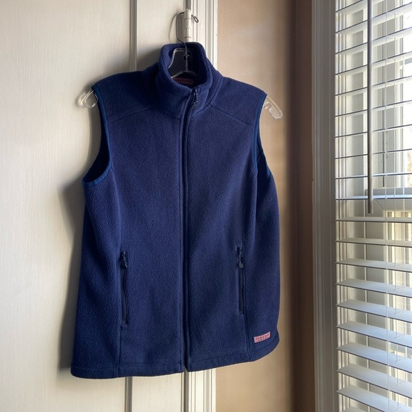 Vineyard Vines Fleece Vest S - Picture 1 of 9